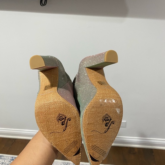 Over the Knee Sparkly ✨ Free People Boots 💕✨ - Picture 5 of 6